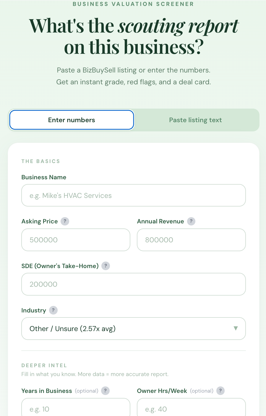 Scouting Report preview